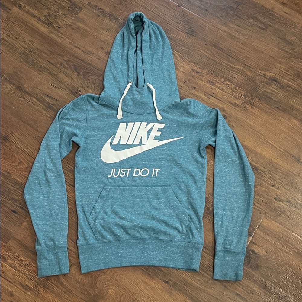 Nike Hooded Long Sleeve Shirt Womens sz XS
